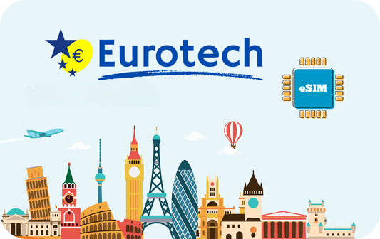 eSIM para Viajar a Europa (Eurotech)